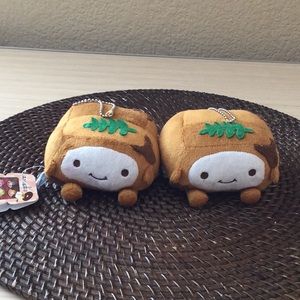 Tofu plushes, pack of 2 for $17